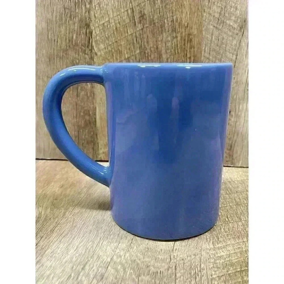 Disney Parks Lilo & Stitch Coffee Mug Cup Blue Ceramic Sculpted Open Mouthed - Picture 5 of 8